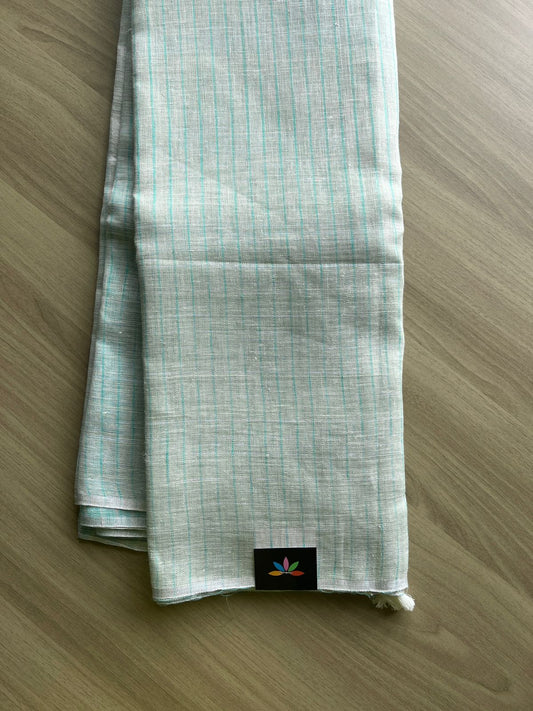 Simple Linen Saree -14724