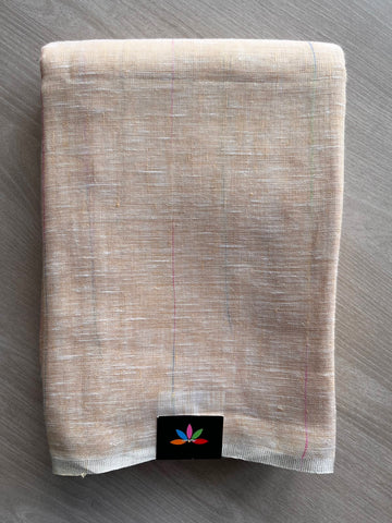 Simple Linen Saree -15484