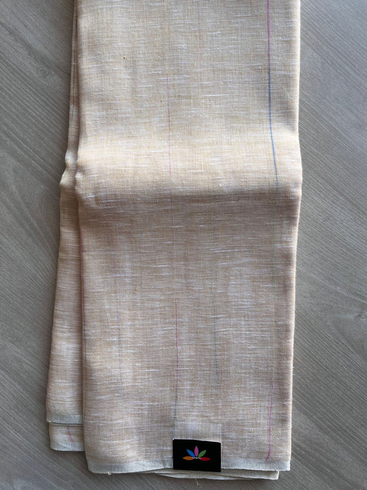 Simple Linen Saree -15484