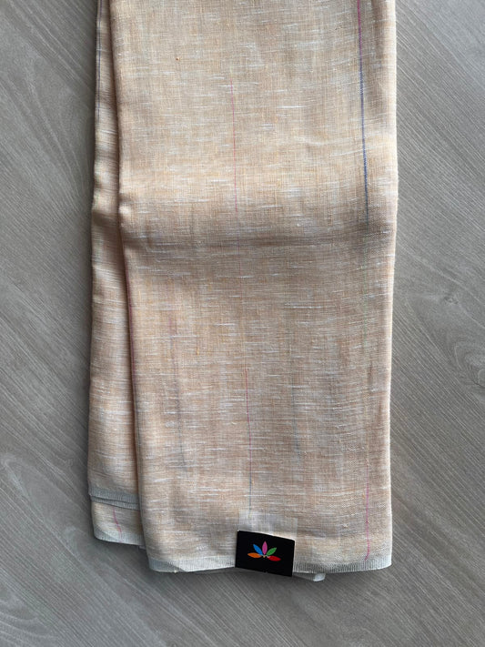 Simple Linen Saree -15484