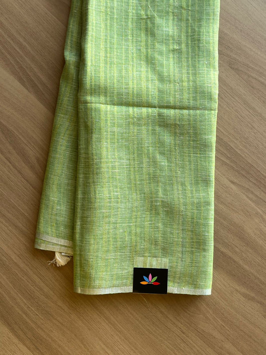 Simple Linen Saree -19162