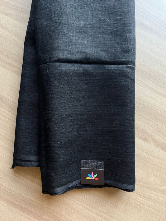 Simple Linen Saree -19186