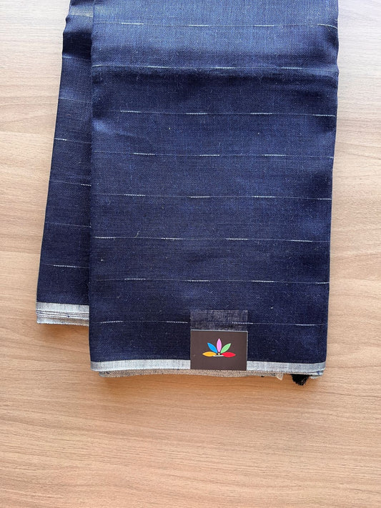Simple Linen Saree -19174