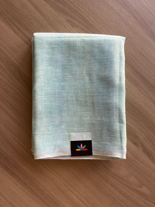 Simple Linen Saree -19175
