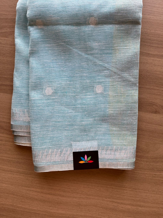 Simple Linen Saree -19178