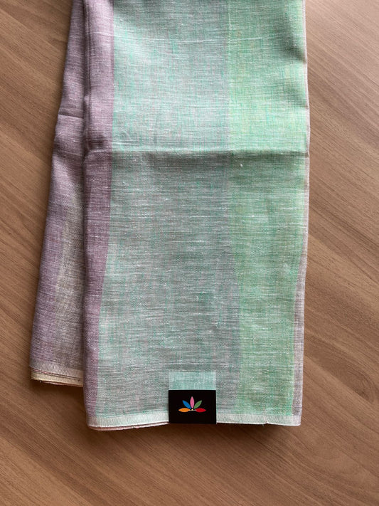 Simple Linen Saree -21351