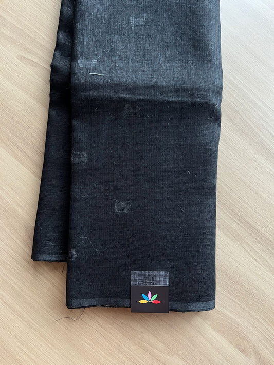 Simple Linen Saree -21354