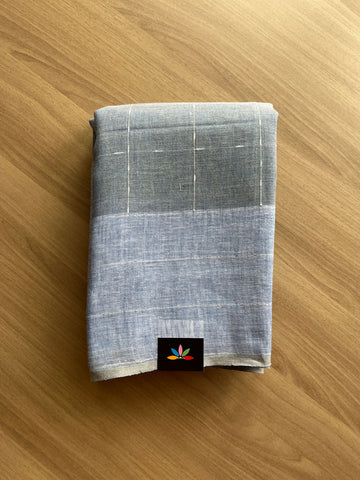 Simple Linen Saree -21359