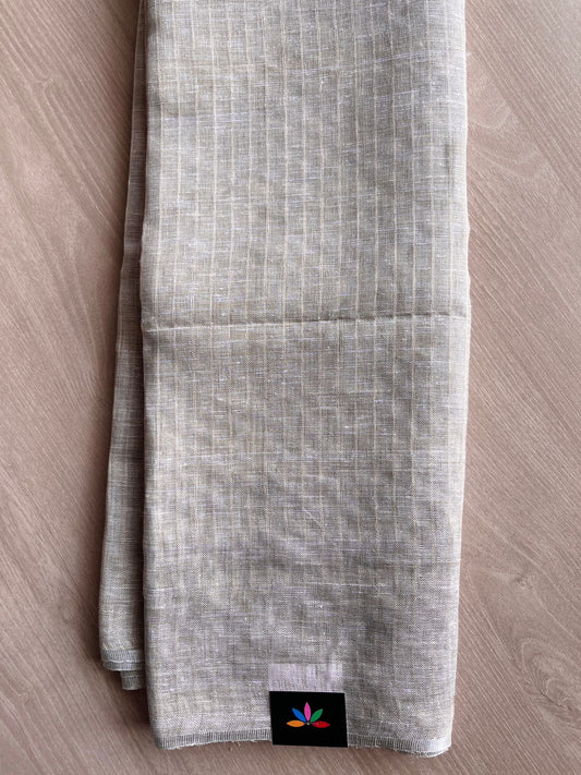 Simple Linen Saree- 26948