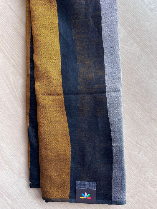Simple Linen Saree- 26963