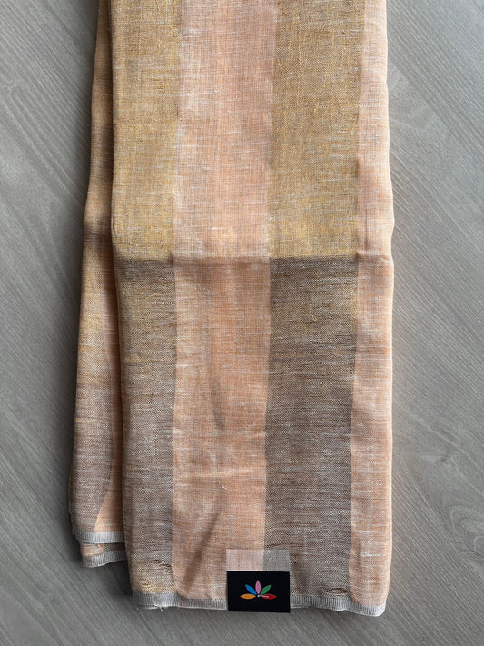 Simple Linen Saree- 26966