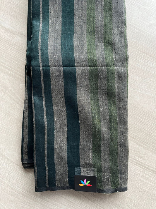 Simple Linen Saree - 30806-30807