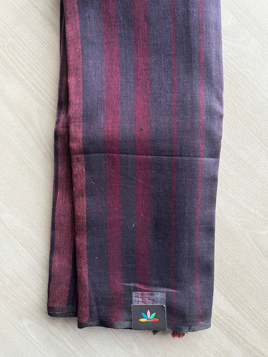 Simple Linen Saree - 30808-30809