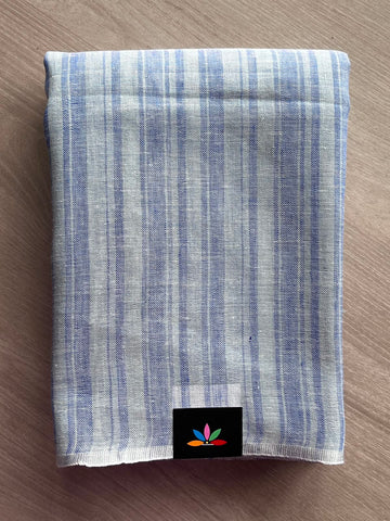 Simple Linen Saree - 33758
