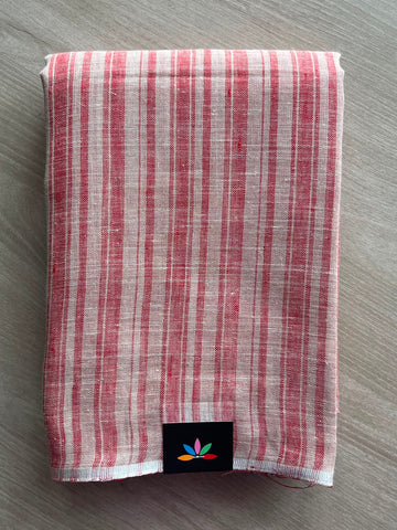 Simple Linen Saree - 33761