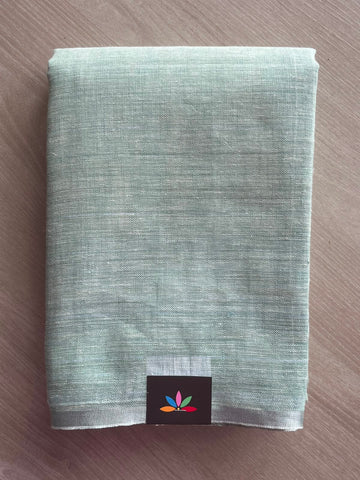 Simple Linen Saree - 33763