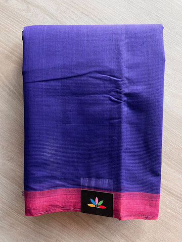 Solid Weave Handloom Mangalagiri Cotton Saree - 32148