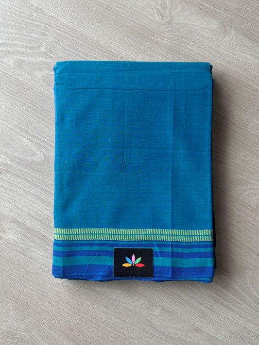 Handwoven Mangalagiri Cotton Saree -5525