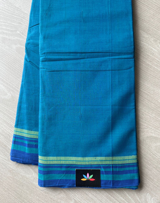 Handwoven Mangalagiri Cotton Saree -5525