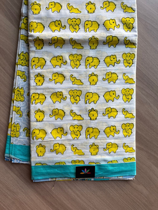 Quirky Printed Mul Cotton Saree-17246-17255