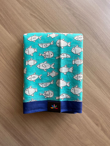 Quirky Printed Mul Cotton Saree-19263-19267