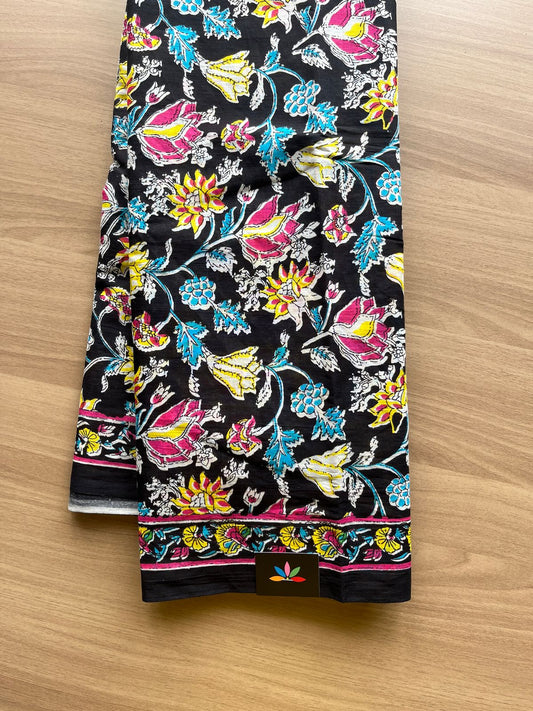 Screen Printed Mul Cotton Saree-20482-20486