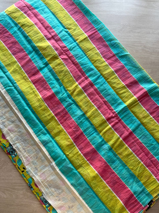 Quirky Printed Mul Cotton Saree-24236-24240
