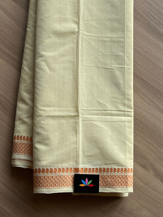 Simple Border Mangalagiri Cotton Saree -13775