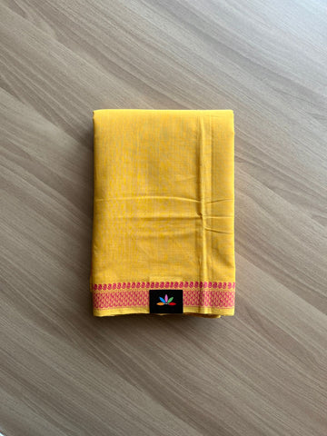 Simple Border Mangalagiri Cotton Saree -13776