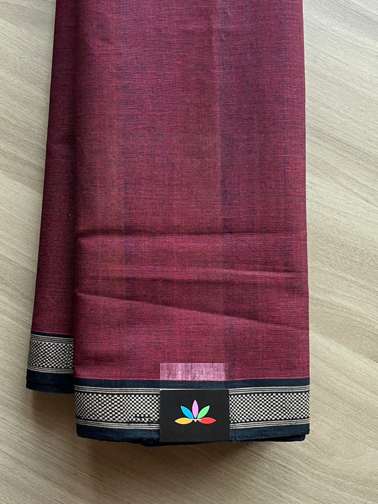 Simple Border Mangalagiri Cotton Saree -13778