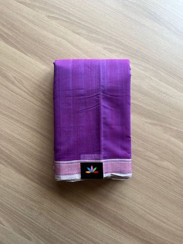 Simple Border Mangalagiri Cotton Saree -13781