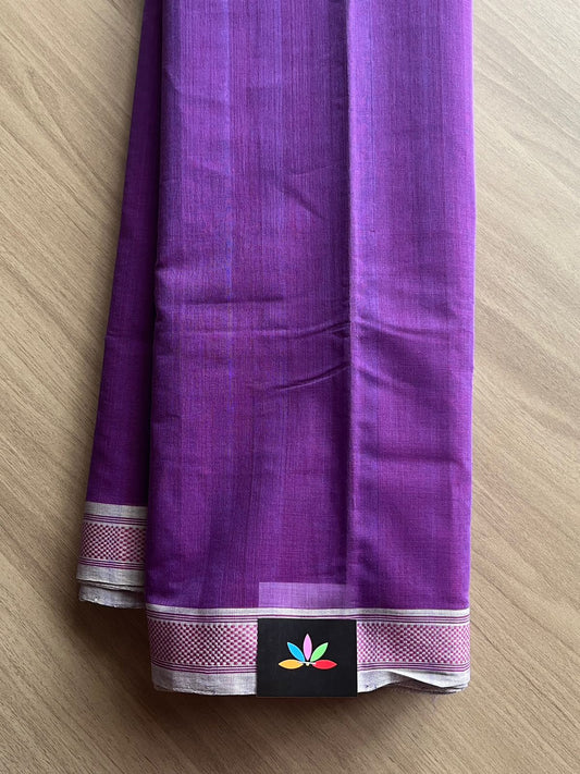 Simple Border Mangalagiri Cotton Saree -13781