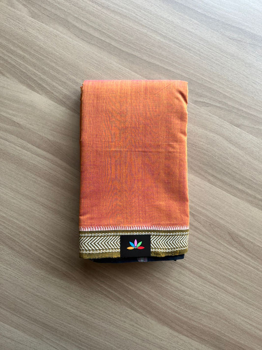 Simple Border Mangalagiri Cotton Saree -13783