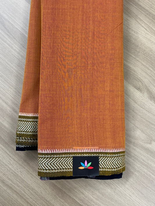 Simple Border Mangalagiri Cotton Saree -13783