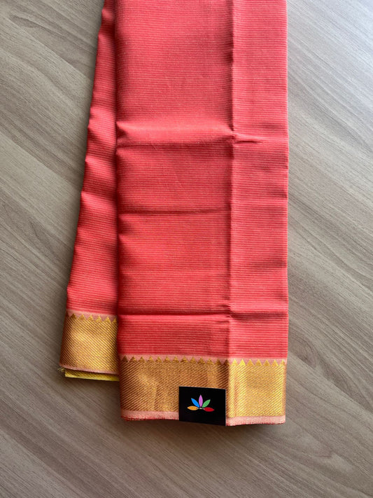 Handloom Mangalagiri Silk Cotton Saree -14658