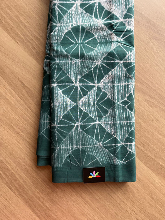 Shibori Mul Cotton Saree -13920