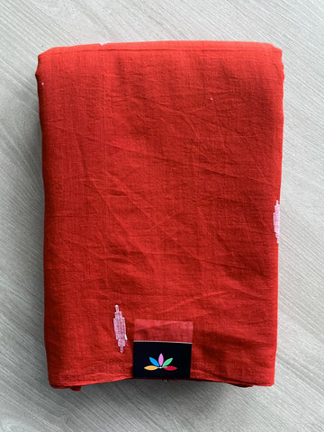 Fine Mul Cotton Jamdani Saree - 35858