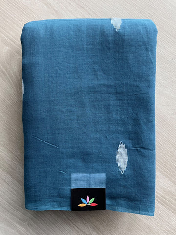 Fine Mul Cotton Jamdani Saree - 35863