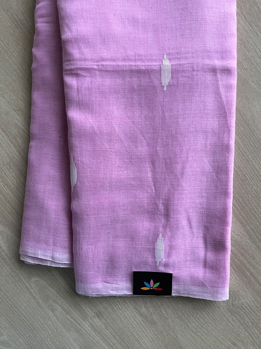 Fine Mul Cotton Jamdani Saree - 35866