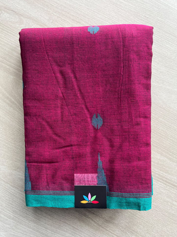Simple Mul Cotton Jamdani Saree - 36717