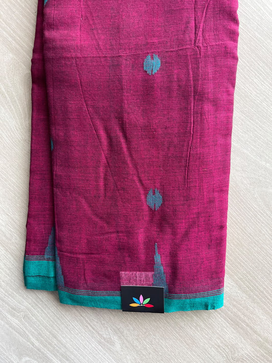 Simple Mul Cotton Jamdani Saree - 36717