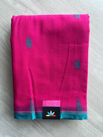 Simple Mul Cotton Jamdani Saree - 36720