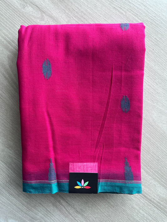 Simple Mul Cotton Jamdani Saree - 36720