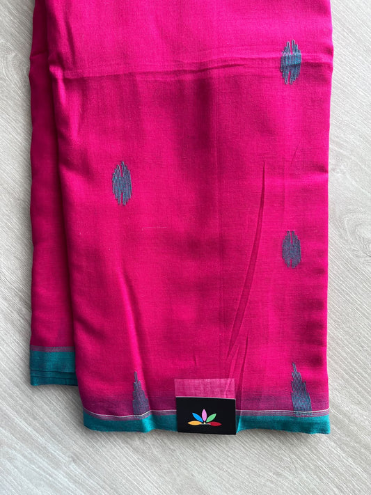 Simple Mul Cotton Jamdani Saree - 36720