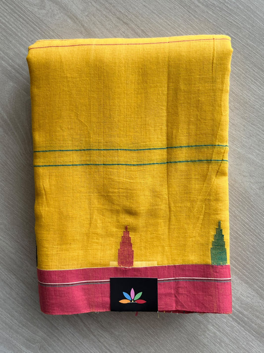 Simple Mul Cotton Jamdani Saree - 36721