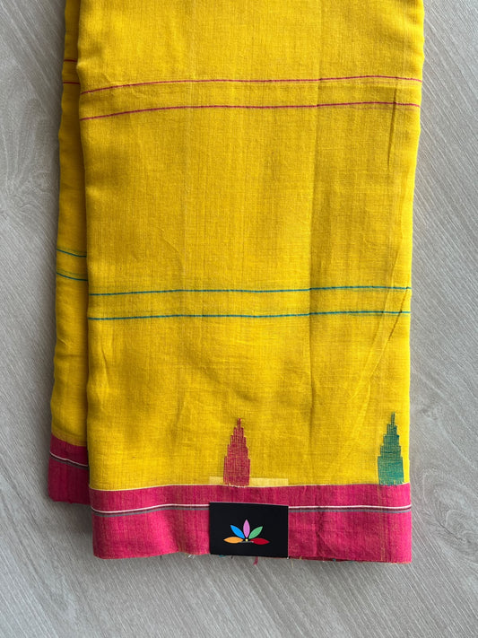Simple Mul Cotton Jamdani Saree - 36721