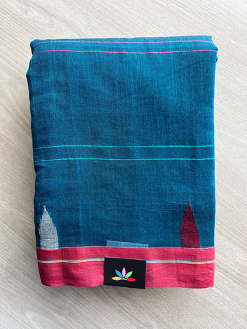 Simple Mul Cotton Jamdani Saree - 36722