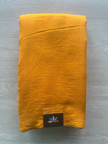 Plain Feather Light Mul Cotton Saree (Without blouse) -33031-33032