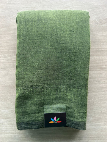 Plain Feather Light Mul Cotton Saree (Without blouse) -33037-33038