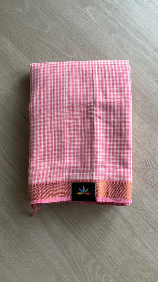 Handloom Mangalagiri Cotton Saree -25012